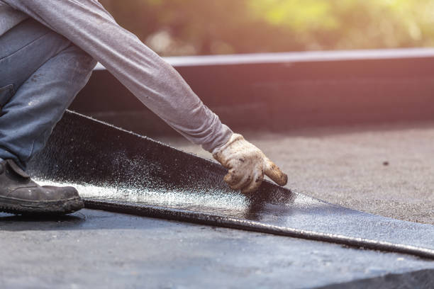 Professional Waterproofing technician working in Jacksonville, IL